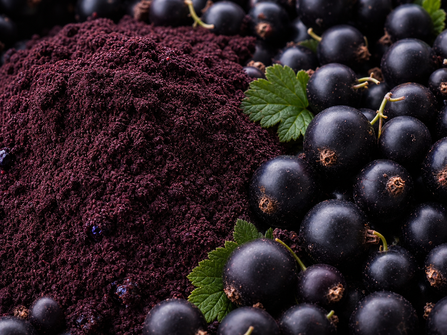 Black currant powder