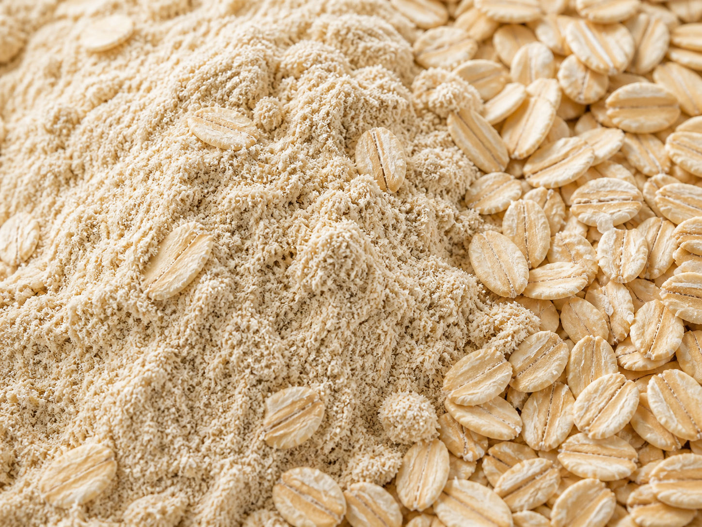 Oat fibre powder